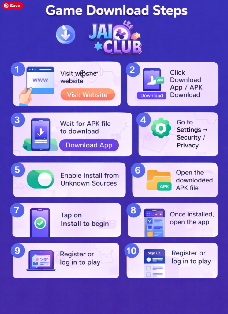 Jai Club app dashboard preview